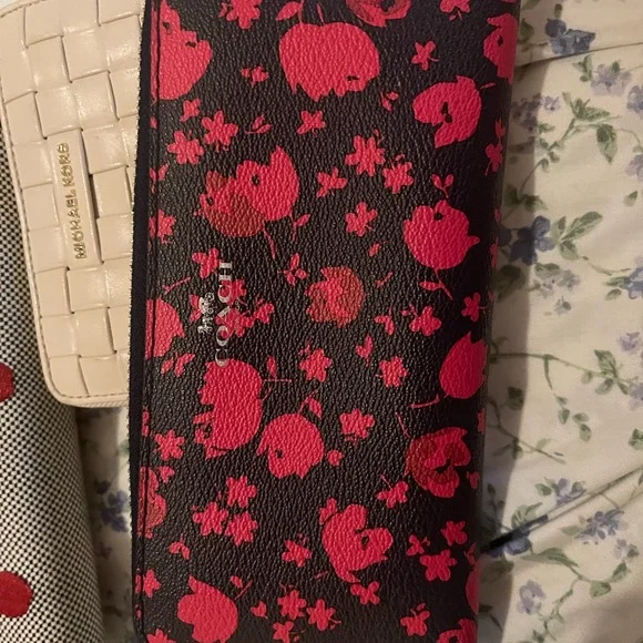 Coach Black Zip-Around Wallet - Picture 2 of 3